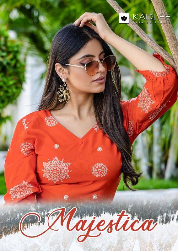 Kadlee majestica coord set Ladies kurti wholesale market